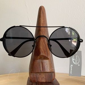 NWT Black Steampunk Sunglasses